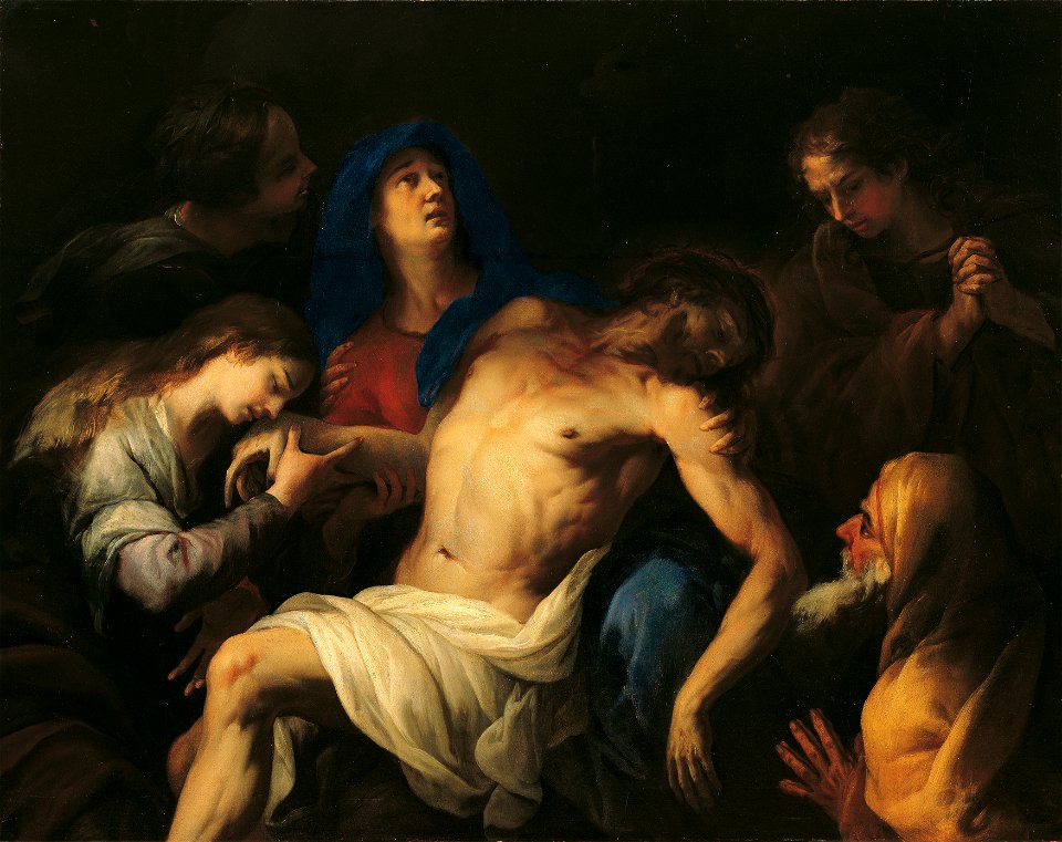 Peter Strudel - Beweinung Christi - 11786 - Österreichische Galerie Belvedere