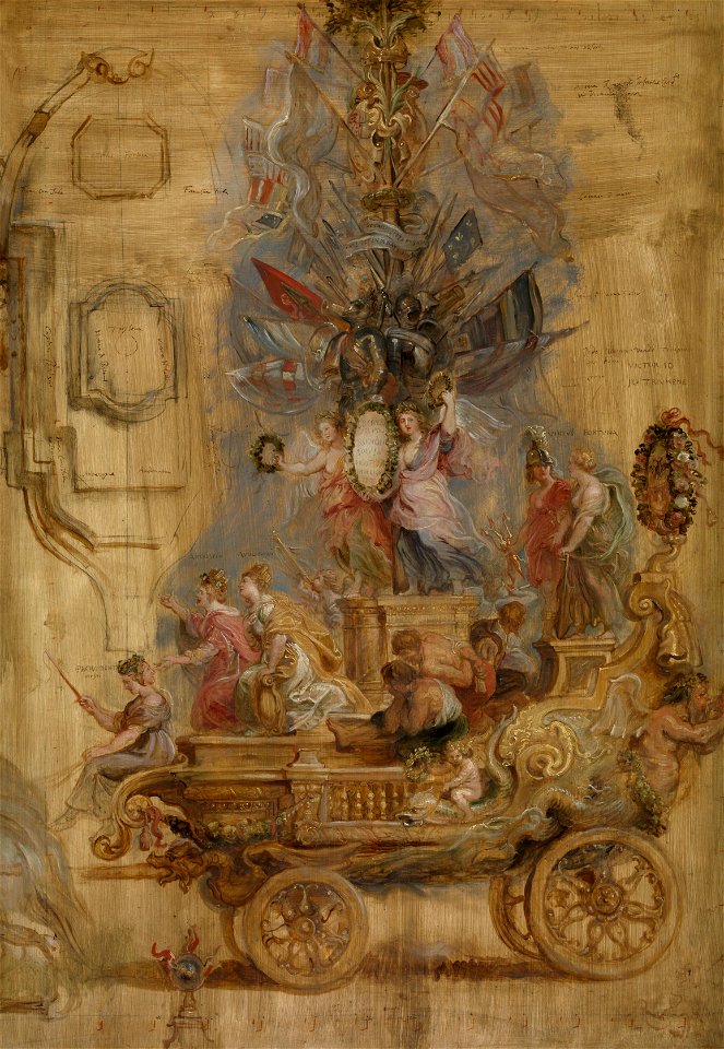 Peter Paul Rubens - The Triumphal Car of Kallo - WGA20447