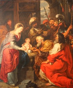 Peter Paul Rubens Adoration of the Magi. Free illustration for personal and commercial use.