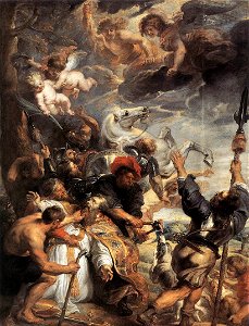 Peter Paul Rubens - The Martyrdom of St Livinus - WGA20256. Free illustration for personal and commercial use.