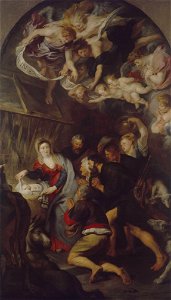 Peter Paul Rubens - Anbetung der Hirten - 303 - Bavarian State Painting Collections. Free illustration for personal and commercial use.