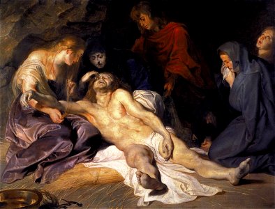Peter Paul Rubens - The Lamentation - WGA20195. Free illustration for personal and commercial use.