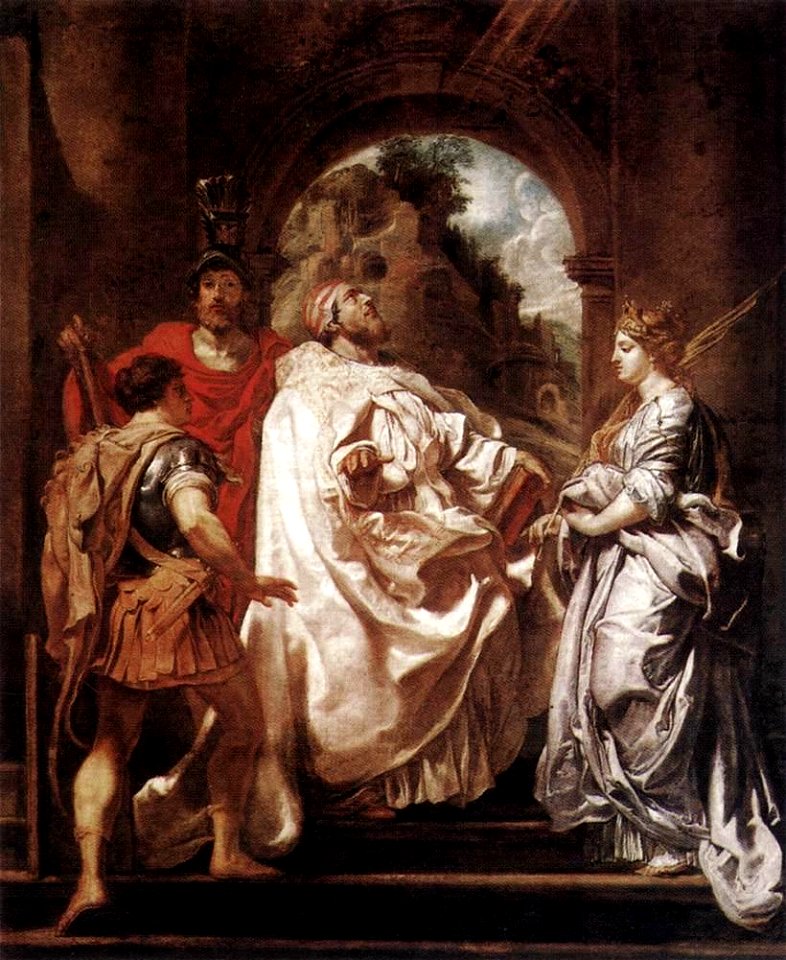 Peter Paul Rubens - St Gregory the Great with Saints - WGA20424