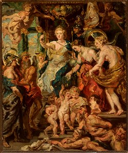 Peter Paul Rubens - Apotheosis of Maria Medici - 185812 MNW - National Museum in Warsaw