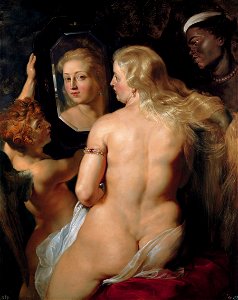 Peter Paul Rubens - The toilet of Venus. Free illustration for personal and commercial use.