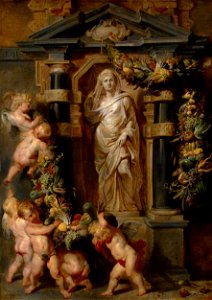 Peter Paul Rubens - The Statue of Ceres - WGA20284