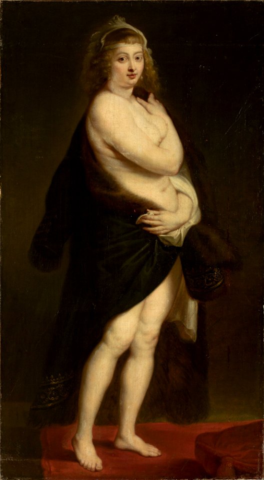 Peter Paul Rubens - Portrait of Helena Fourment - M.Ob.2485 MNW - National Museum in Warsaw