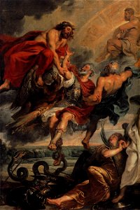 Peter Paul Rubens - The Apotheosis of Henry IV and the Proclamation of the Regency of Marie de Médicis on May 14, 1610 (detail) - WGA20343