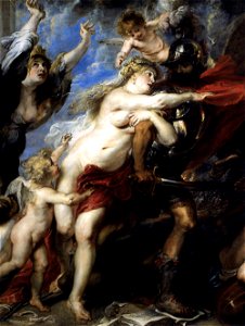 Peter Paul Rubens - The Consequences of War (detail) - WGA20335