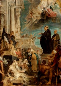 Peter Paul Rubens, , Kunsthistorisches Museum Wien, Gemäldegalerie - Wunder des Hl. Franz Xaver - GG 528 - Kunsthistorisches Museum