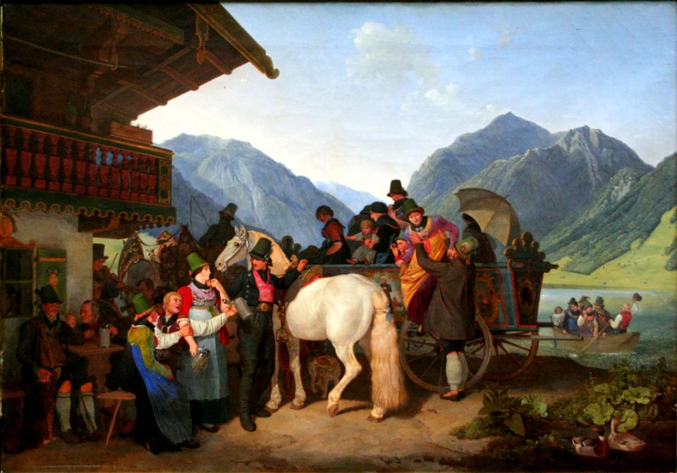Peter von Hess - Sankt Leonhardsfest in Fischhausen am Schliersee