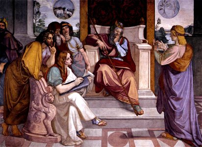 Peter von Cornelius - Joseph Interpreting Pharaoh's Dream - WGA05271