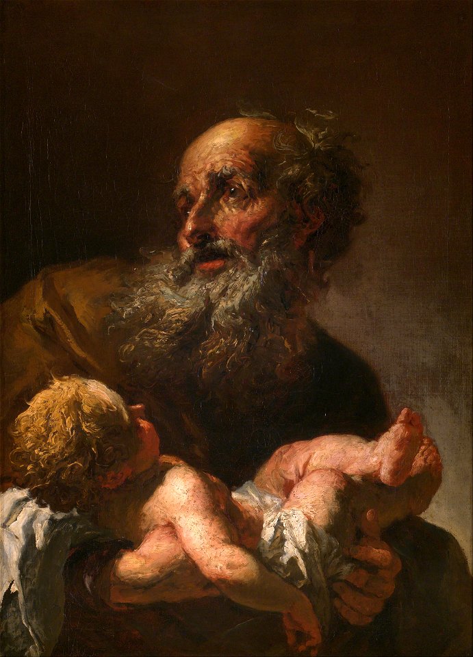 Petr Brandl - Simeon with Infant Jesus - Google Art Project