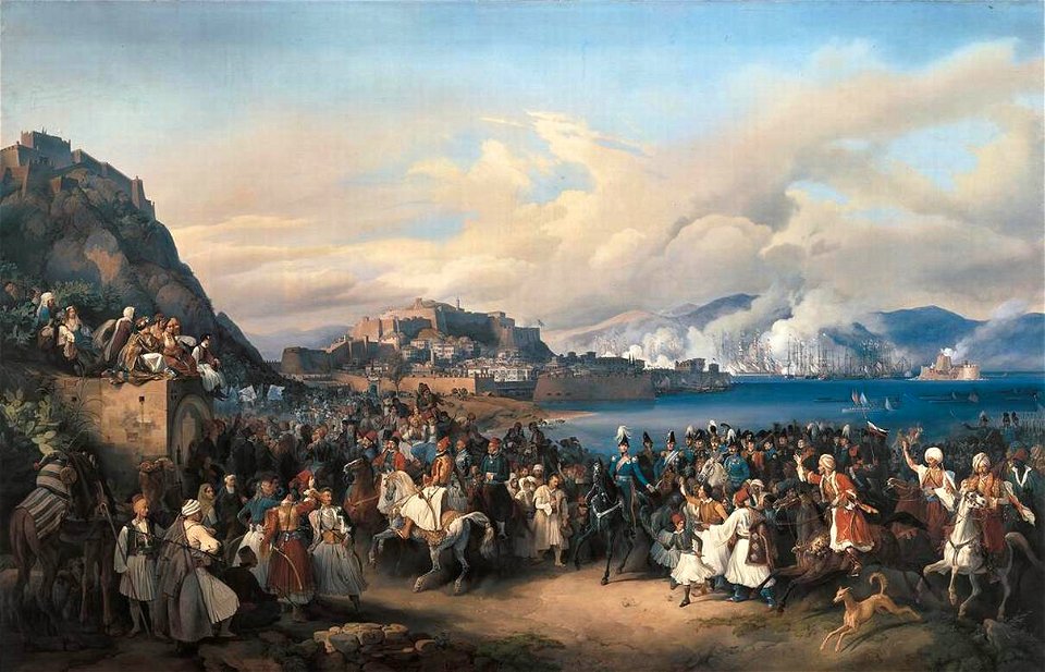 Peter von Hess - The Entry of King Othon of Greece into Nauplia - WGA11386