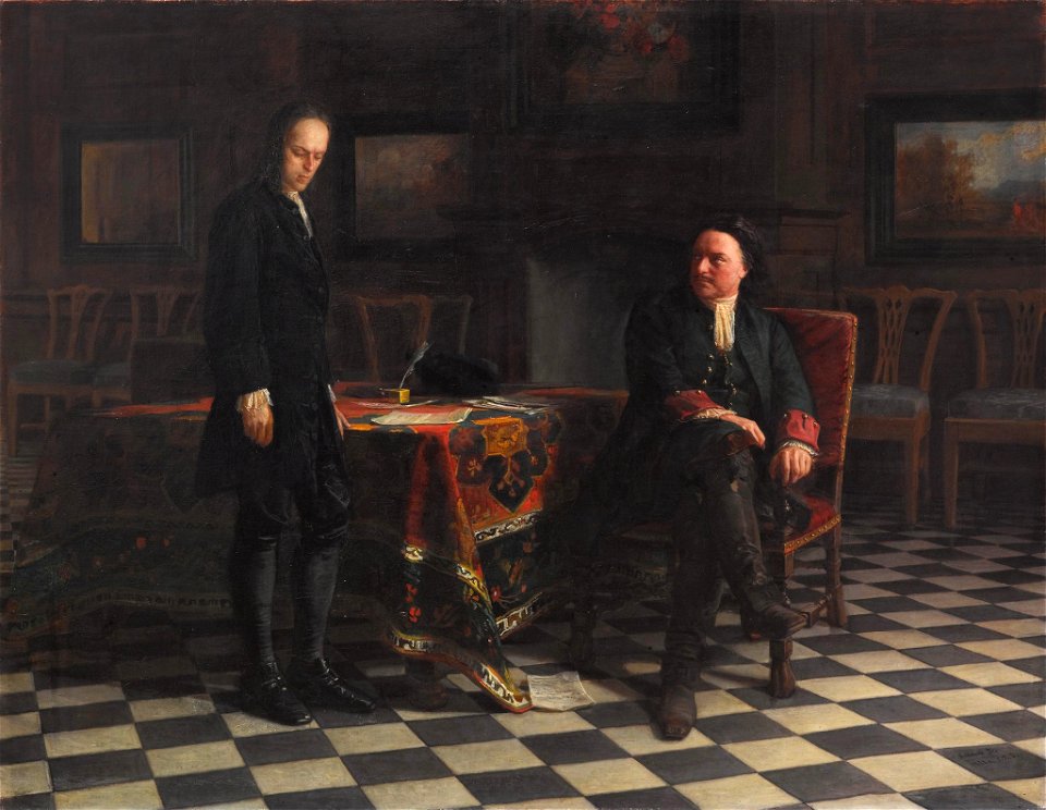 Peter the Great Interrogating the Tsarevich Alexei Petrovich