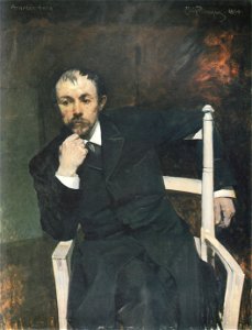 Eilif Peterssen-Arne Garborg