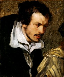 Eilif Peterssen - Didrik Slagheck. (Portrettstudie til Christian II undertegner dødsdommen over Torben Oxe) - NG.M.04457 - National Museum of Art, Architecture and Design