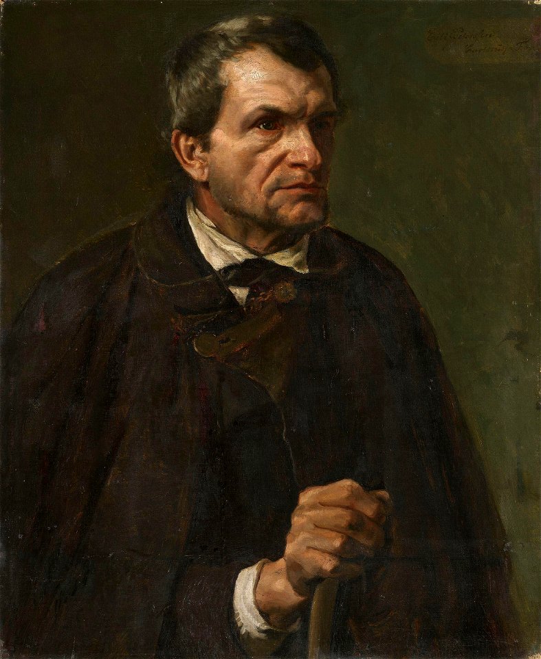 Eilif Peterssen - Figure Study of the Farmer Florian Killian. - NG.M.01556 - National Museum of Art, Architecture and Design