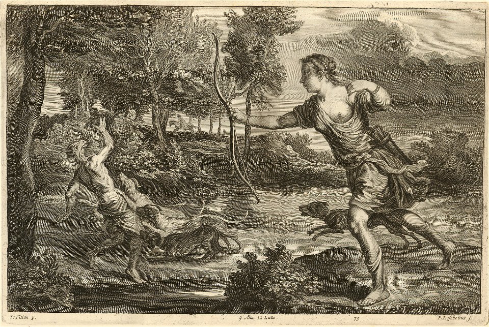Peter van Lisebetten - Death of Actaeon SVK-SNG.G 11965-74