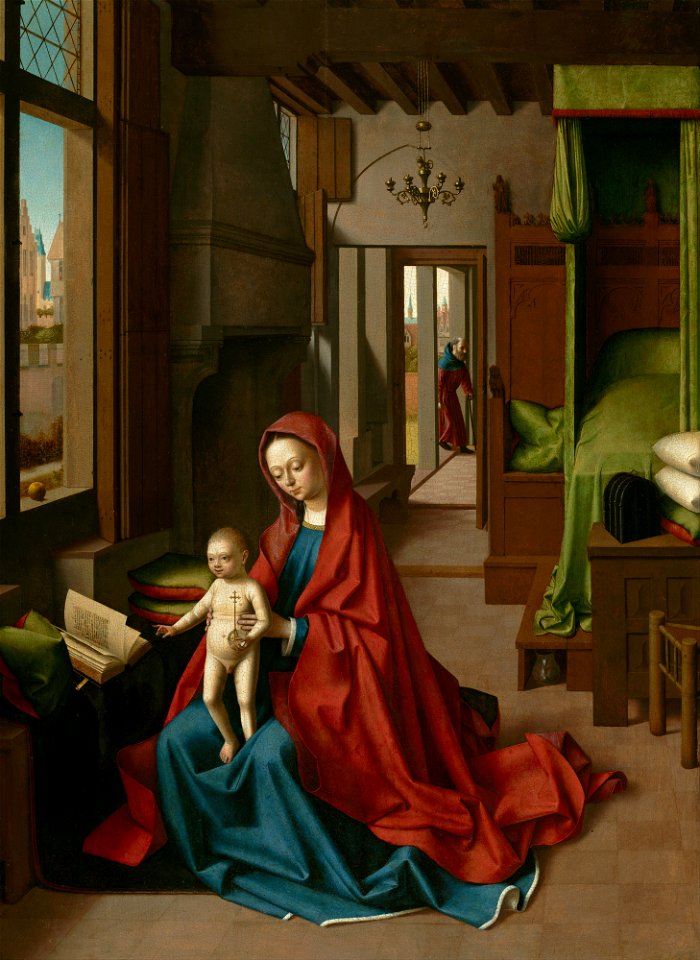 Petrus Christus - Virgin and Child in a Domestic Interior - Google Art Project
