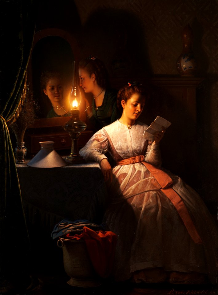 Petrus van Schendel Der Liebesbrief