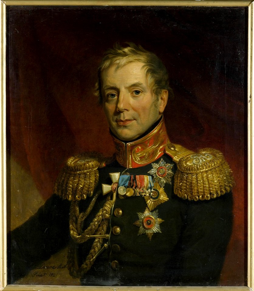 Petr Petrovich Konovnitzyn by George Dawe (version 1821) - Hermitage