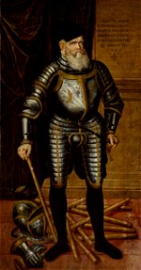Petrus Dorisy, , Neue Burg, Hofjagd- und Rüstkammer - Konrad von Bemelberg (1494-1567), Landsknechtführer, im Harnisch - GG 3849 - Kunsthistorisches Museum