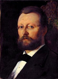 Christian Meyer Ross, by Eilif Peterssen