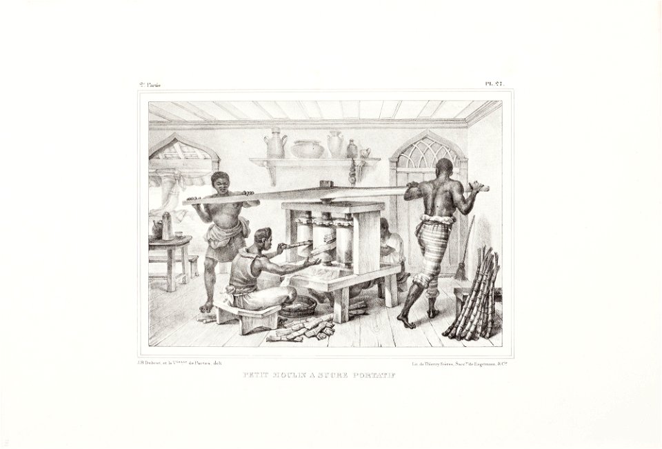 Petit moulin a sucre portatif (3), da Coleção Brasiliana Iconográfica