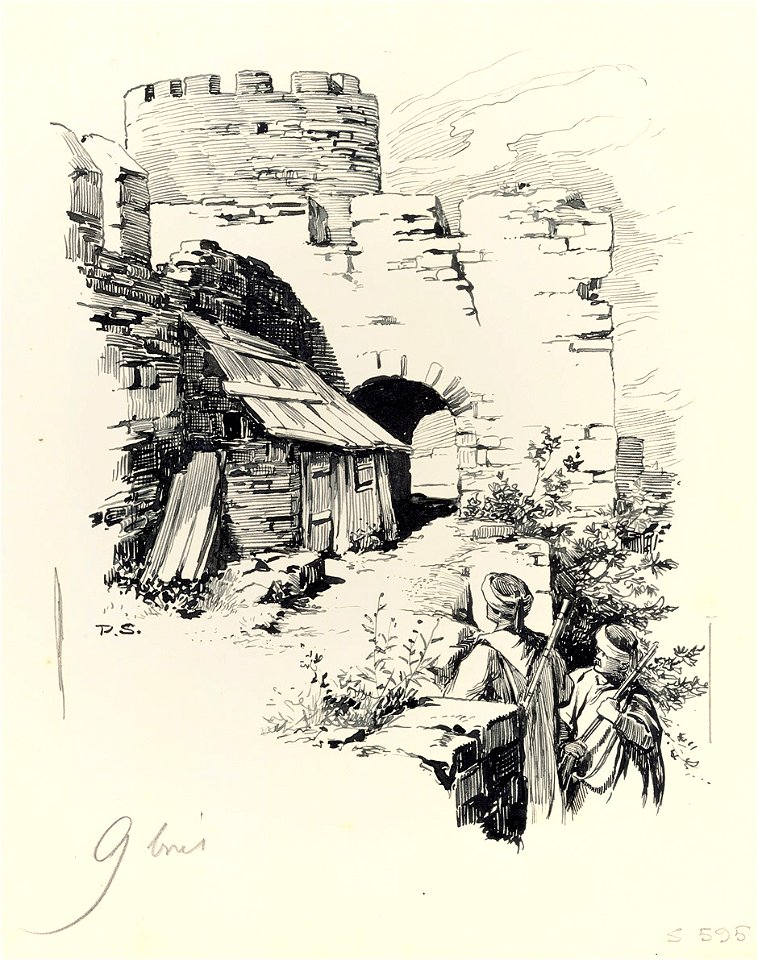 Peter Schnorr In den Schluchten des Balkan Illustration 495