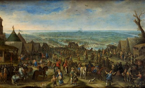 Peter Snayers - Field camp