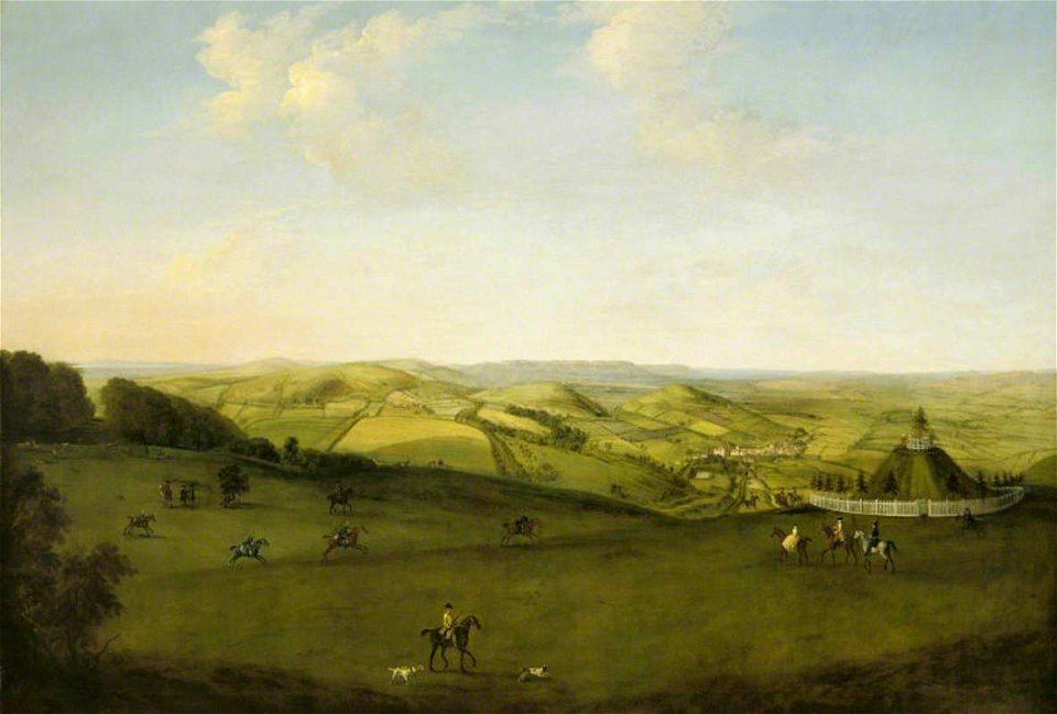 Peter Tillemans (1684-1734) - A View over the Downs near Uppark - 138255 - National Trust