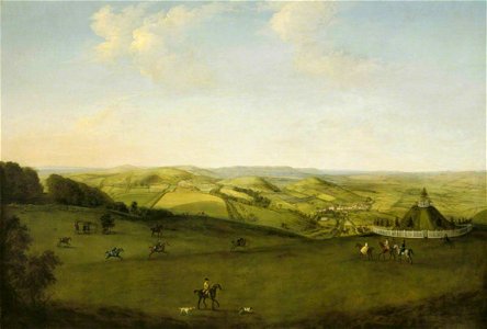Peter Tillemans (1684-1734) - A View over the Downs near Uppark - 138255 - National Trust