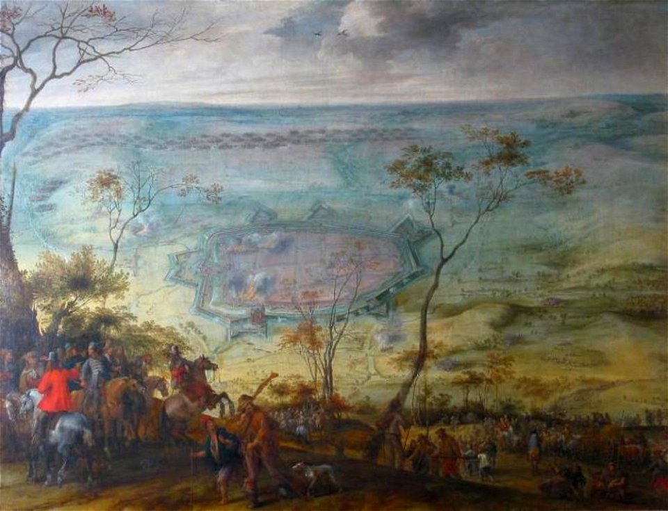 Peter Snayers - Het beleg van Einbeck door Ottavio Piccolomini en aartshertog Leopold Wilhelm, 20-24 oktober 1641 - GG 1819 - Kunsthistorisches Museum