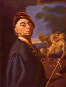 Petr Brandl - Autoportrét (1734)