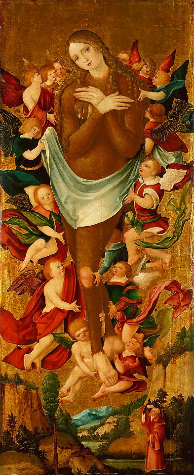Peter Strüb the Younger (Master of Messkirch) - The Elevation of the Magdalene or of St. Mary of Egypt - 82.83 - Minneapolis Institute of Arts