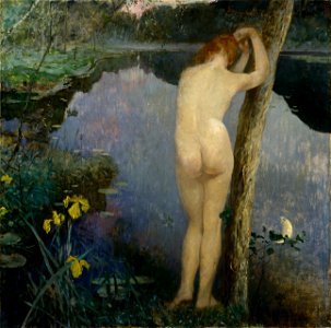 Eilif Peterssen - Nocturne - Google Art Project