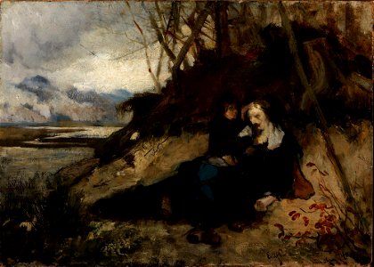 Eilif Peterssen - The Death of Corfitz Ulfeldt - NG.M.03149 - National Museum of Art, Architecture and Design