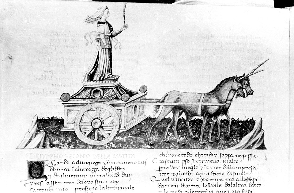 Petrarch-triumph-chastity-apollonio-1442
