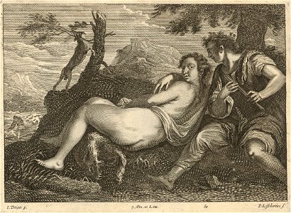 Peter van Lisebetten - Nymph and Shepherd SVK-SNG.G 11965-61