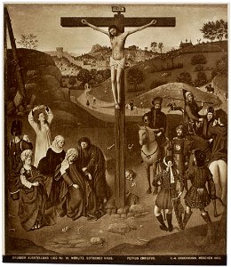 Petrus Christus - Crucifixion - destroyed in 1945