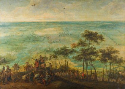 Peter Snayers - The capture of Saint-Venant