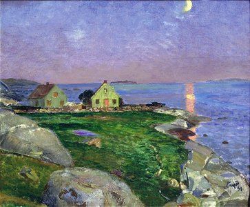Eilif Peterssen -Sandø 1899