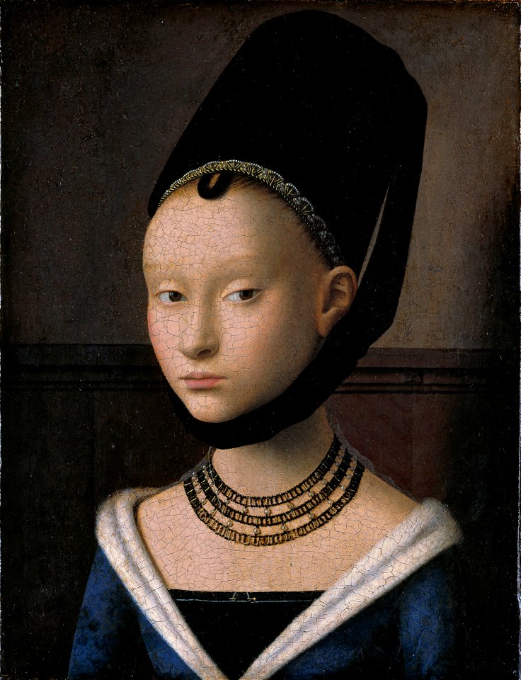 Petrus Christus - Portrait of a Young Woman - Google Art ProjectFXD