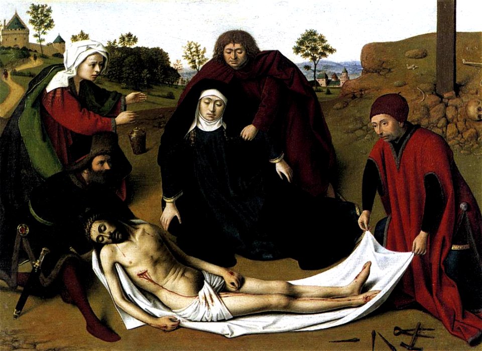 Petrus christus, deposizione di new york