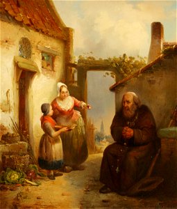Petrus Marius Molijn Der Bettelmönch 1840