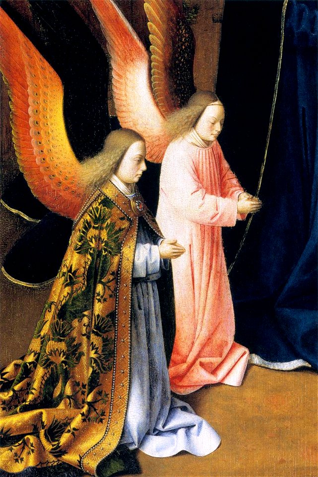 Petrus christus, natività di washington 02