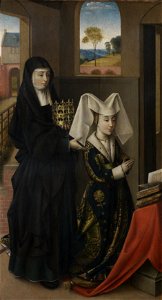 Petrus christus, Isabel of Portugal with St Elizabeth