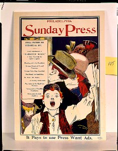 Philadelphia Sunday Press-Special features for December 1st, 1895 - Brill. LCCN93504471