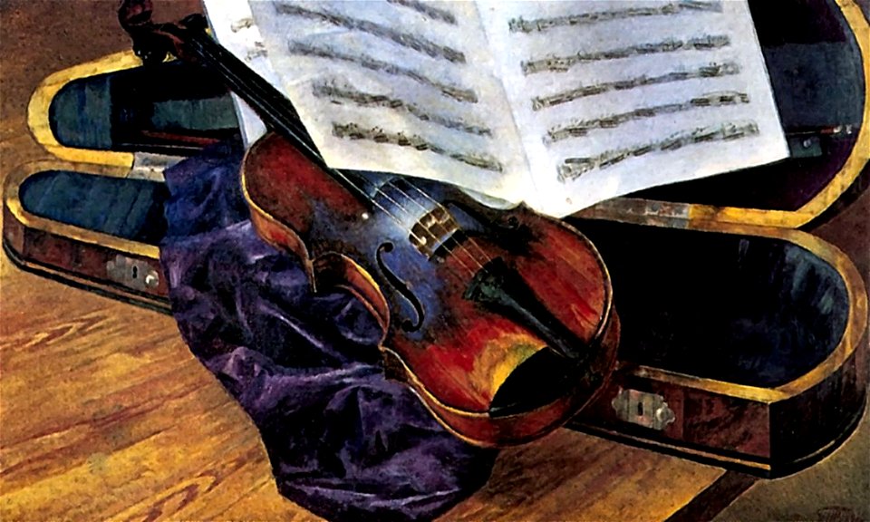 Petrov-Vodkin violin 1916